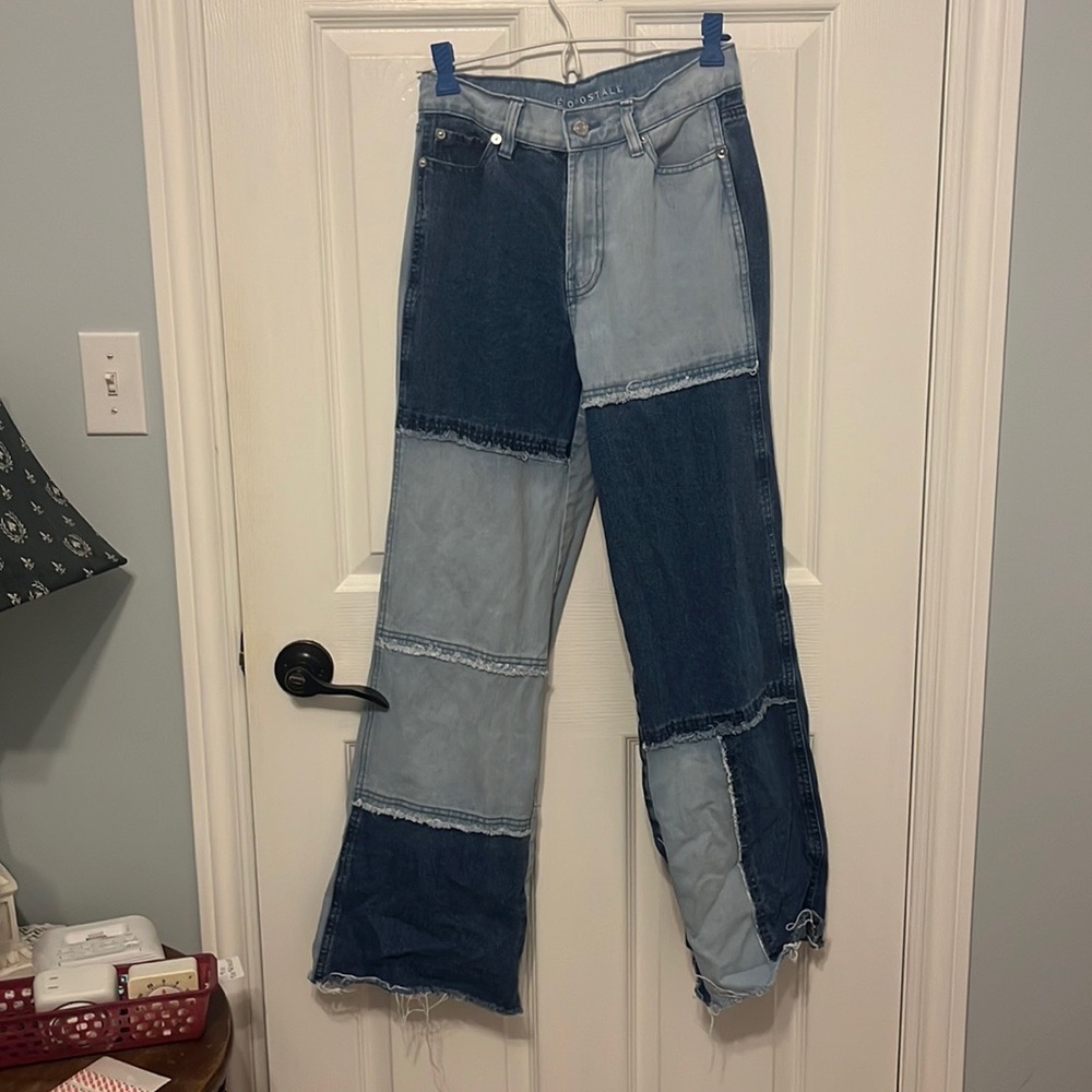 Patchwork jeans